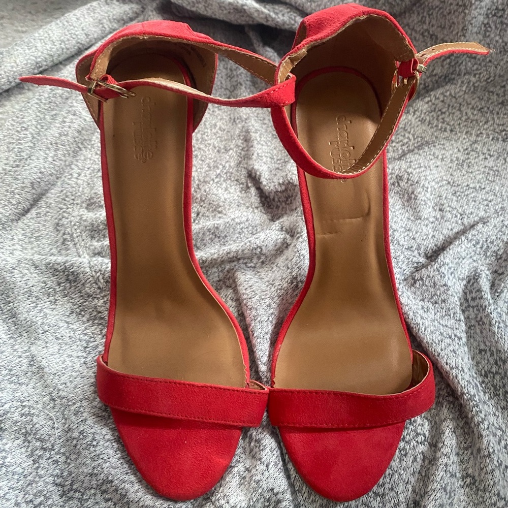 Charlotte Rouse red pumps